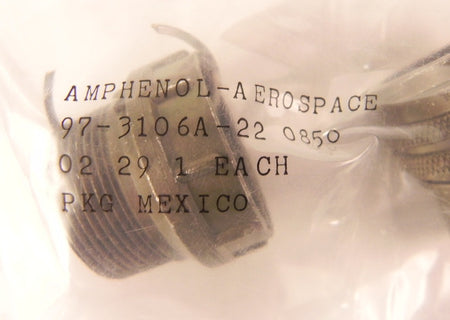 Amphenol Circular Connector Plug 97-3106A   kit - Advance Operations