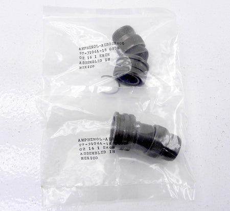 Amphenol Female Connector 97-3106A-18 (Lot fo 2) - Advance Operations