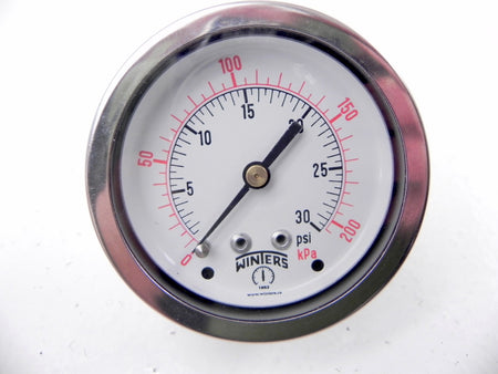 Winters Pressure Gauge 30Psi 2-1/2" - Advance Operations
