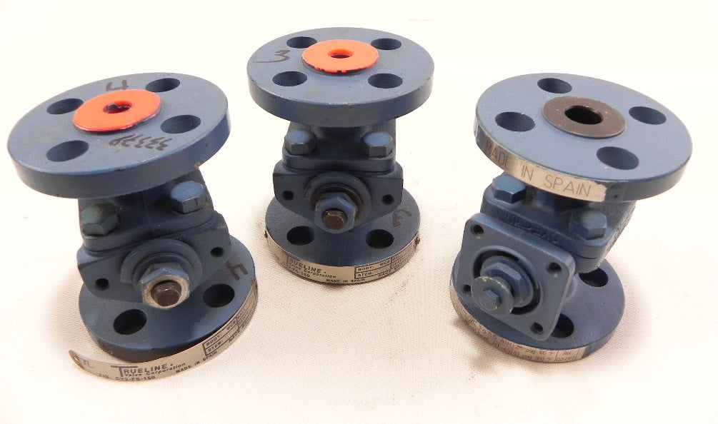 JC/Trueline Ball Valve 1/2" 3515-AIM-HT-65 (Lot of 3) - Advance Operations