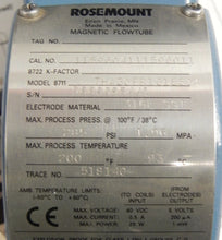 Load image into Gallery viewer, Rosemount 4mm 5/32&quot; Flowmeter 8711THA30FR1G1E504 316l SST Electrode - Advance Operations
