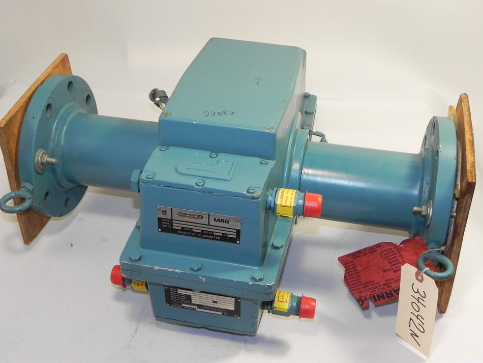 Bailey Fisher & Porter ABB 4" 150 Flanged Magnetic Flowmeter 8710B2035/1/B1 Teflon Lining - Advance Operations