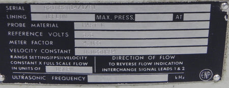 Fisher&Porter ABB Flowmeter 10D1462AE15PD21AD12 - Advance Operations