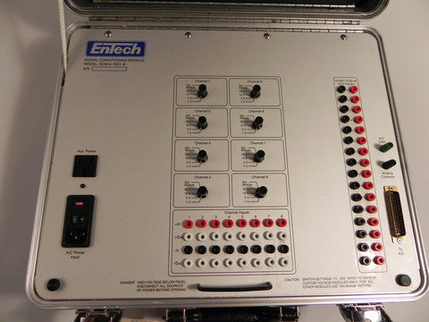 En Tech Signal Conditioning Module SCM-8 - Advance Operations