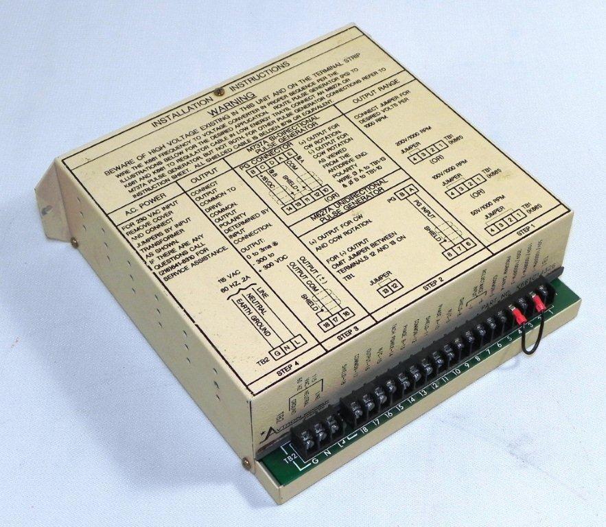 Avtron Manufacturing Inc Brushless Tachometer K661 - Advance Operations