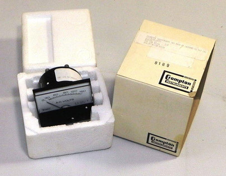 Crompton Instruments Voltmeter 213-02VA-PZPZ - Advance Operations