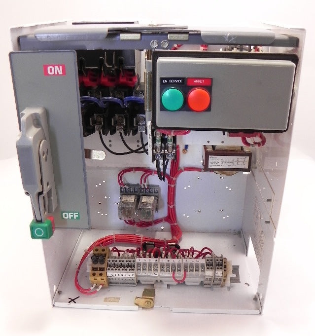 Square D MCC Bucket Model 6 Motor Control 5 HP - Advance Operations