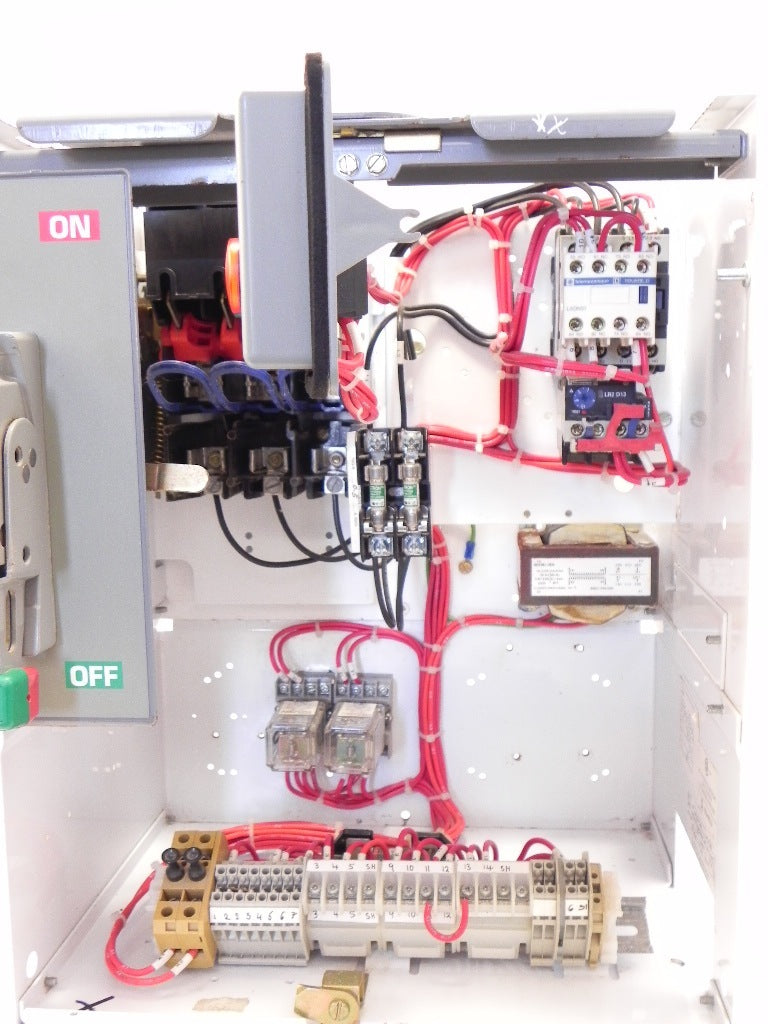 Square D MCC Bucket Model 6 Motor Control 5 HP - Advance Operations