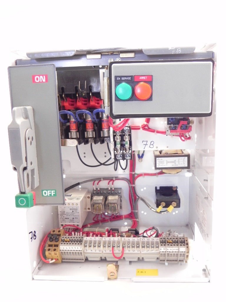 Square D Model 6 Motor Control Center 2 HP - Advance Operations