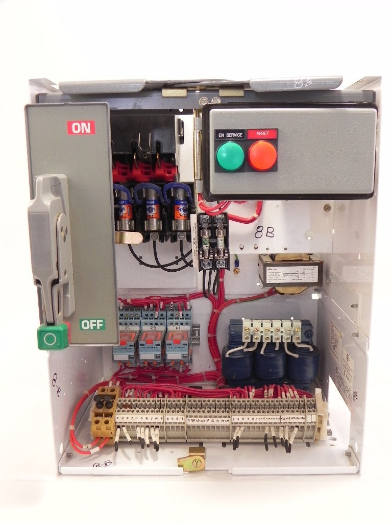 Square D MCC Bucket Model 6 Motor Control 10 HP - Advance Operations