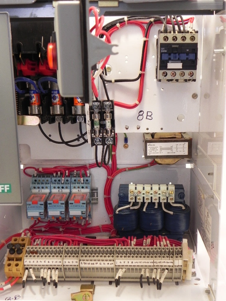Square D MCC Bucket Model 6 Motor Control 10 HP - Advance Operations