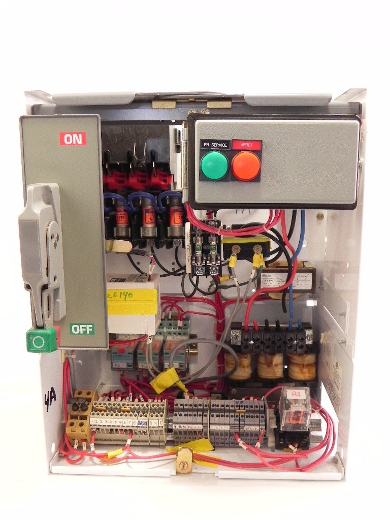 Square D MCC Bucket Model 6 Motor Control 2 HP - Advance Operations