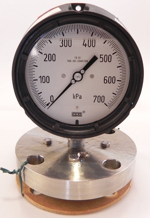 Ametek / Wika Pressure Gauge w/ Diaphragm 0-700 kPa - Advance Operations