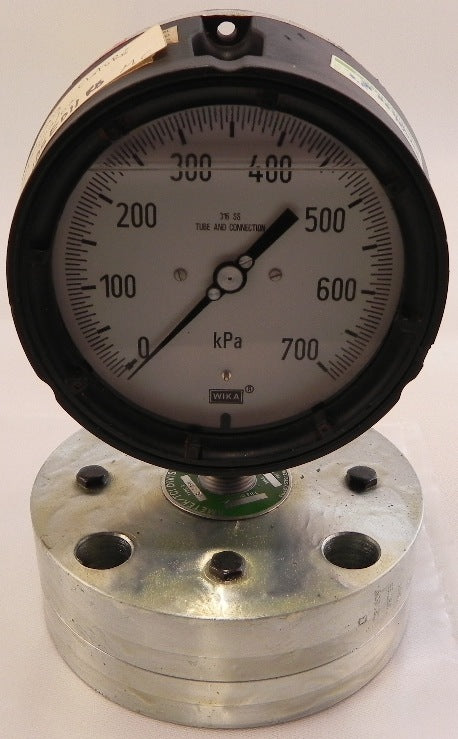 Ametek / Wika Pressure Gauge w/ Diaphragm 0-700 kPa - Advance Operations