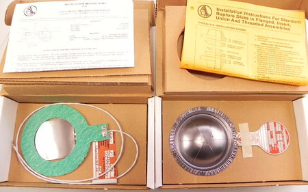 Oseco Rupture Disc 3" and Sensor V-2365 CRN0G0768.26 - Advance Operations