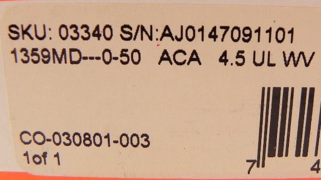 Simpson Current Gauge 3340 - Advance Operations