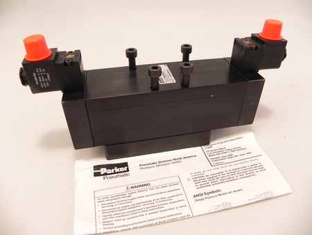 Parker Pneumatic Solenoid Valve 1/2" NPT H32WXBBL53A - Advance Operations