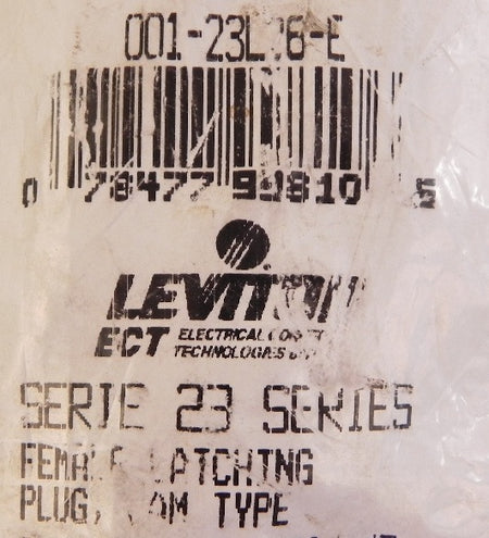 Leviton Female Latching Plug Cam Type 001-23L26-E - Advance Operations