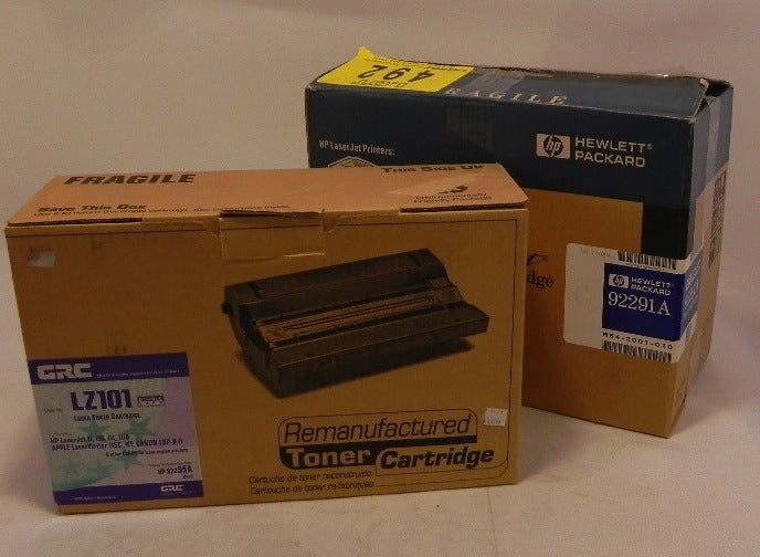 HP / GRC Laser Jet Toner Cartridge Remanufactured 92291A / 92295A (lot of 2) - Advance Operations