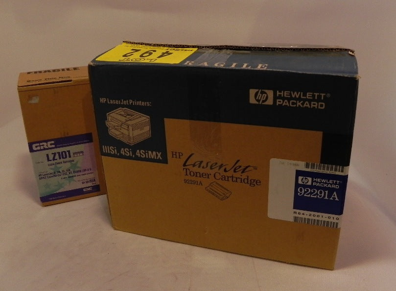 HP / GRC Laser Jet Toner Cartridge Remanufactured 92291A / 92295A (lot of 2) - Advance Operations