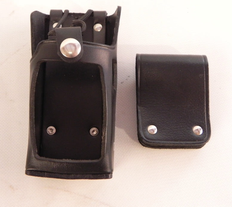 Icom Leather Case w/ Clip New ICF3 (lot of 2) - Advance Operations
