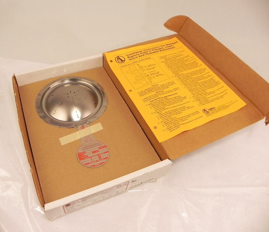 Oseco \ Halma CRN0G0768.26 V-4064-01 Rupture Burst Disc 4"  (lot of 5) - Advance Operations