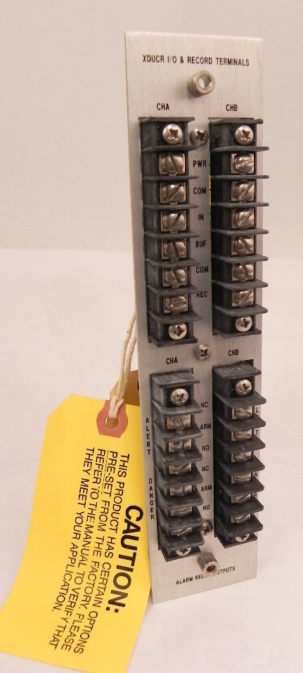 Bently Nevada Terminal Plate 78599-14 - Advance Operations
