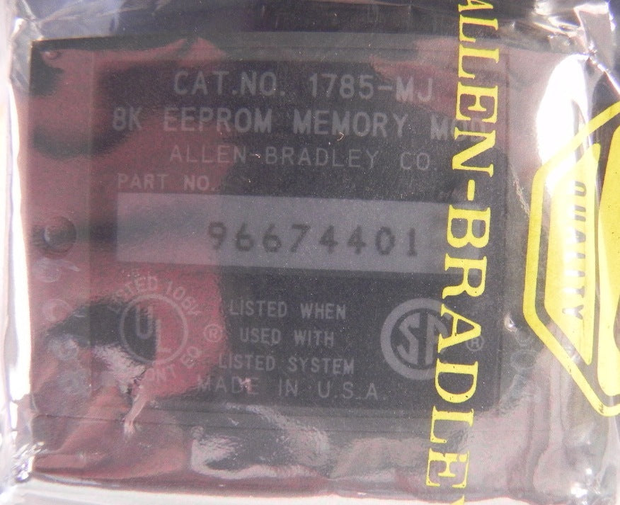 Allen-Bradley EEPROM Memory Module 1785-MJ   8K - Advance Operations