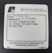 Load image into Gallery viewer, Reliance Electric Network Communications Module 57404-2a - Advance Operations
