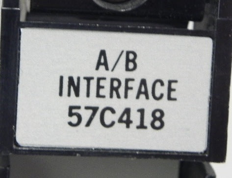 Reliance Electric A/B Interface Module 57418-E - Advance Operations