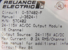 Load image into Gallery viewer, Reliance Electric Digital Output 0-57402-F Free 1 Year Warranty - Advance Operations
