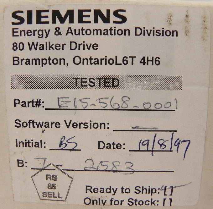 Eaton Dynamatic Power Supply PCB 15-568-1 MINT! - Advance Operations