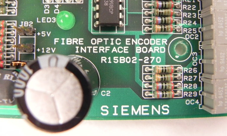 Siemens Fiber Optic Encoder Interface Brd. R15B02-270 - Advance Operations