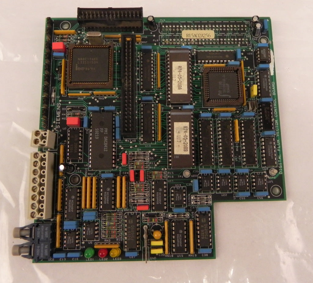 Siemens Digital Flux Vector Control Brd R15A02A256 - Advance Operations