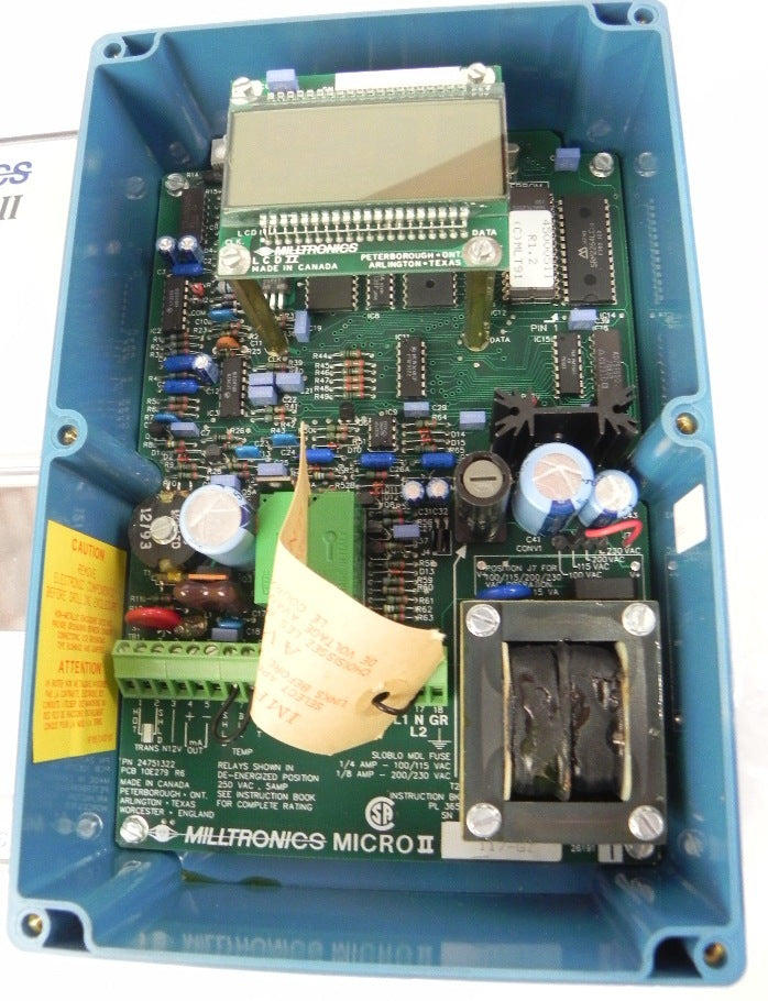 Milltronics Ultrasonic Level Monitor MicroRanger II - Advance Operations