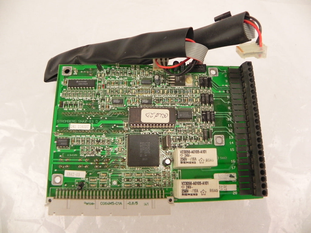 ABB / Stromberg Control Module SNAT-03 / SNAZ-03D - Advance Operations