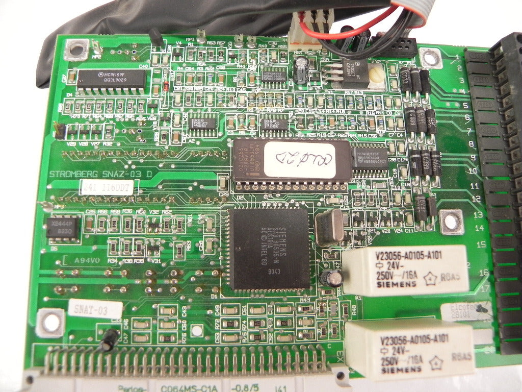 ABB / Stromberg Control Module SNAT-03 / SNAZ-03D - Advance Operations