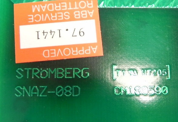 ABB / Stromberg Control Module SNAT-08C / SNAZ-08D - Advance Operations