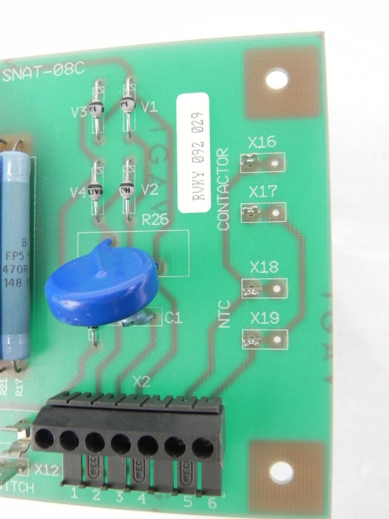 ABB / Stromberg Control Module SNAT-08C / SNAZ-08D - Advance Operations