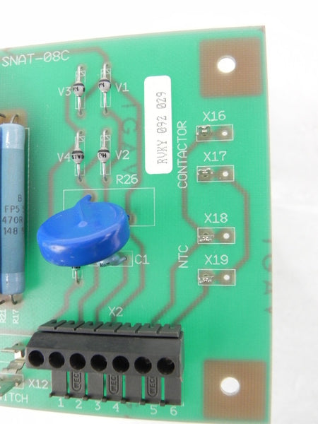 ABB / Stromberg Control Module SNAT-08C / SNAZ-08D - Advance Operations