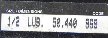 Topring Filer Regulator 1/2 LUB. 50.440 Code 969 - Advance Operations