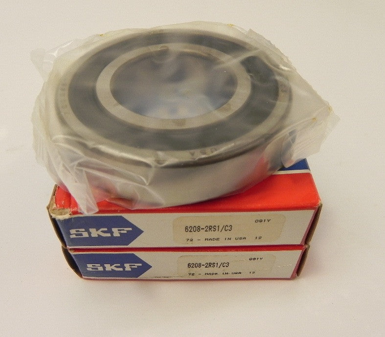 SKF Ball Bearing 6208-2RS1/C3 (2) - Advance Operations