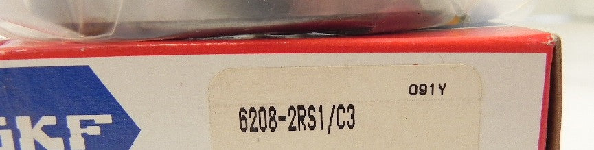 SKF Ball Bearing 6208-2RS1/C3 (2) - Advance Operations