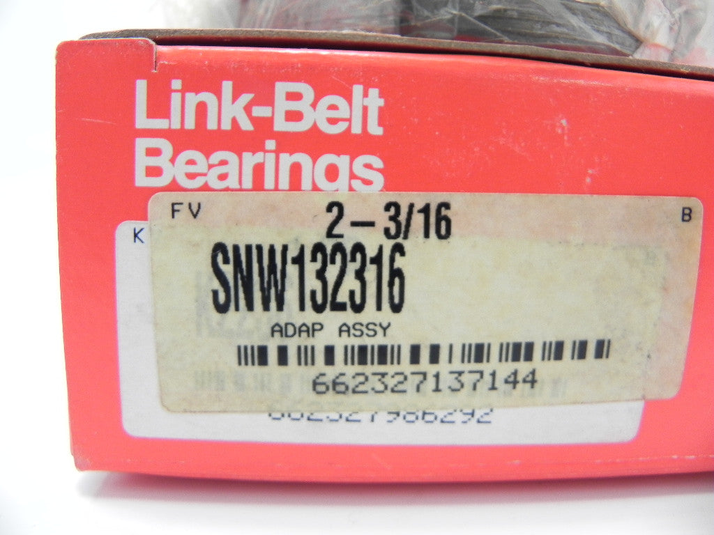 Link-Belt Bearing Adaptor Sleeve SNW132316   2-3/16" - Advance Operations