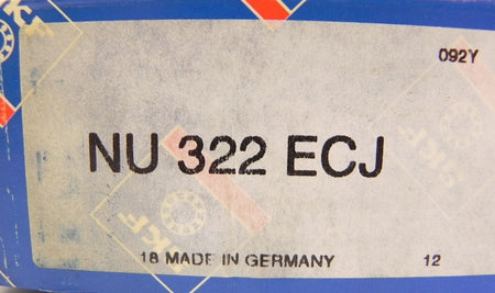 SKF Cylindrical Roller Bearing NU 322 ECJ - Advance Operations