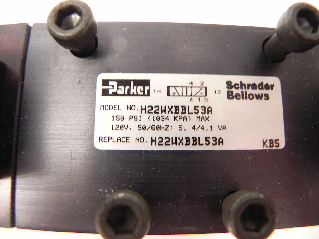 Parker Solenoid Valve H22WXBBL53A - Advance Operations