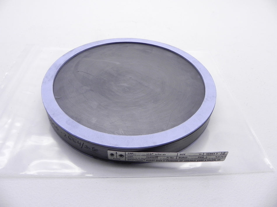 Carbone of America Rupture Disc SERIES-3 - Advance Operations