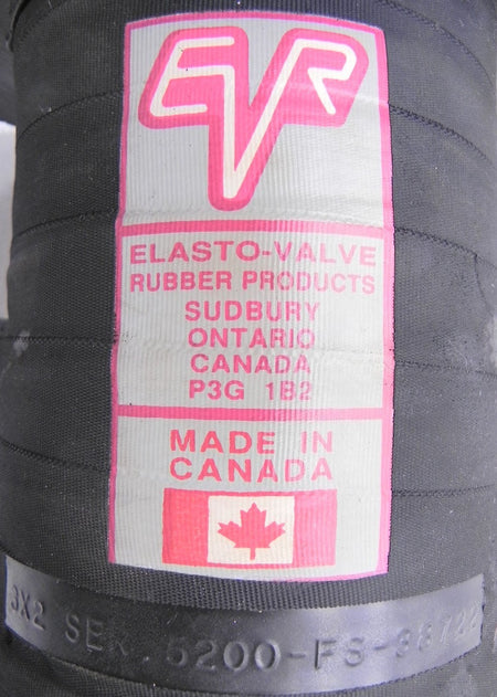 EVR Pinch Valve EPDM Sleeve 2" X 3" - Advance Operations