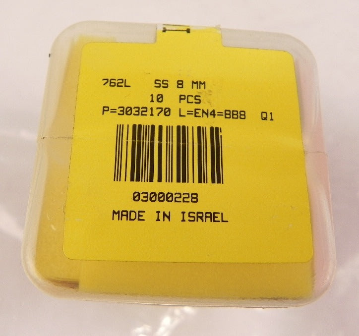 Ham-Let Straights Union Let-Lok 762L SS 8mm (box of 10) - Advance Operations