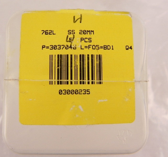Ham-Let Straights Union Let-Lok 762L SS 20mm (box of 4) - Advance Operations